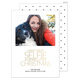 White Selfie Christmas Foil Photo Cards Image 4 of 6
